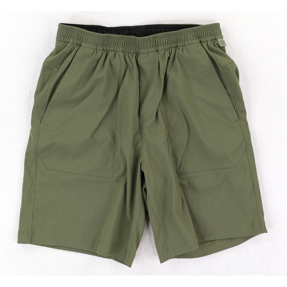 Lululemon Bowline Shorts Mens Small Green 8" Unlined Athletic Running Gym